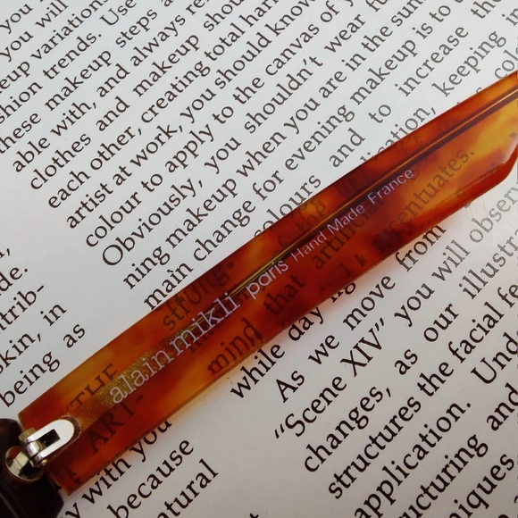 Vintage Sunglasses by Alain Mikli Paris Hand Made France 1980s - Picture 8 of 9